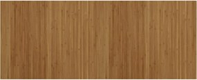 vidaXL négyszögletű barna bambusz szőnyeg 80 x 200 cm