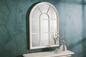 CASTILLO különleges tükör - vintage fehér- 100cm