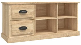 sonoma tölgy színű szerelt fa fali TV-szekrény 102x35,5x47,5 cm
