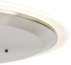 Modern állólámpa acélból, beépített LED-del, dimmerrel és olvasólámpával - Strela