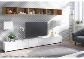 Fali polc PAVO 32,5x50 cm arany tölgy