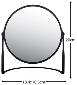 Kozmetikai nagyítós tükör (ötszörös nagyítás) ø 18 cm Akira – Spirella