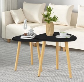 Dohányzóasztal fehér 60x40x60cm FUR1878-1