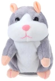 Interaktív beszélő hörcsög - szürke