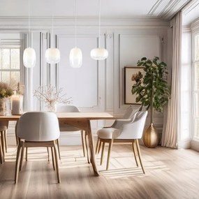 LED Csillár zsinóron VASO LED/15W/230V fehér