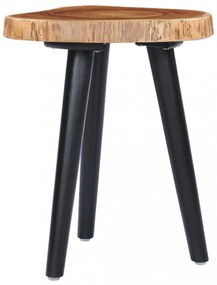 vidaXL tömör tíkfa dohányzóasztal 40 x 45 cm