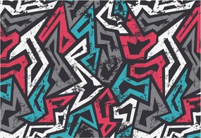 Fotótapéta Flizelin Dekoratív tapéta Absztrakt mozaik 152x104