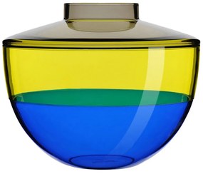 Kartell Shibuya váza, többszínű szín: Füstös, sárga, kék