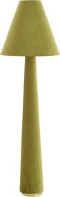 Zöld állólámpa textil búrával (magasság 168 cm) Devia – Light &amp; Living