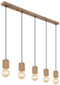 Globo 15655-5H - Csillár zsinóron ERNA 5xE27/60W/230V