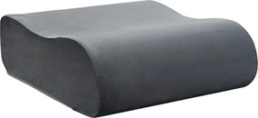 vidaXL Ülőpárna Egyszínű Szürke 40 x 40 x 13 cm PU hab