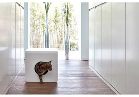 Fehér macskatoalett 41x54,5 cm Sito White – MiaCara