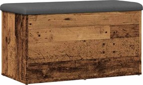 vidaXL antik fa szerelt fa tárolópad 82x42x45 cm