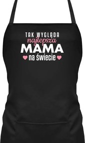 Így néz ki a világ legjobb anyukája Ajándék Kötény Anyukáknak