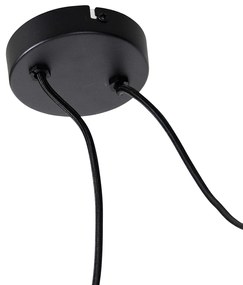 Függőlámpa fekete 2-lámpás - Cava