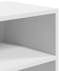 könyvszekrény fehér 60x30x71,5 cm szerelt fa