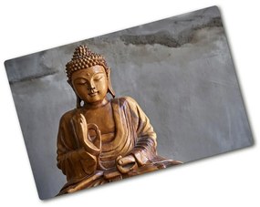 Üveg vágódeszka Fa buddha pl-ko-80x52-f-120485087