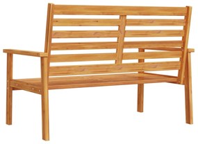 tömör akácfa kerti kanapé 120 cm