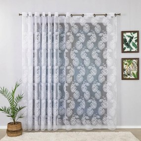 Függöny Átvezetőkkel Hosszú Levél Monstery 450x190