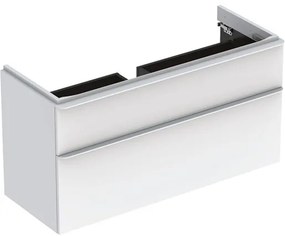 Geberit Smyle Square mosdó alatti szekrény 118,4x62x47 cm fehér 500.355.00.1