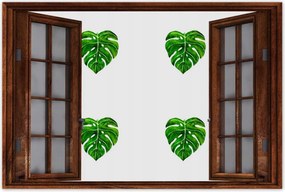 Poszterek 120x80 Monstera Lyukas levelek