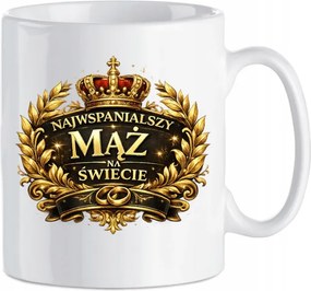 Kerámia bögre A világ legcsodálatosabb férje Ajándék Valentin napra Divatos