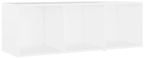 fehér forgácslap TV-szekrény 107 x 35 x 37 cm