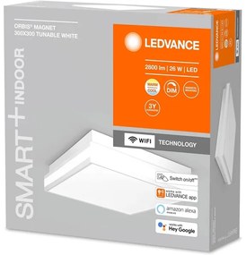 Ledvance - LED Dimmelhető mennyezeti lámpa SMART+ MAGNET LED/26W/230V Wi-Fi