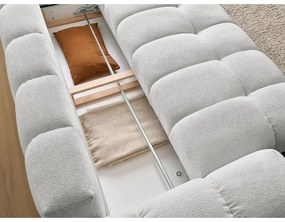 Világosszürke zsenília kanapé 278 cm Everest – Bobochic Paris