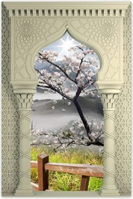 Poszterek 80x120 Japán Virágzó cseresznye