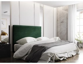 Sötétzöld ágytámla 160x120 cm Natalia – Milo Casa