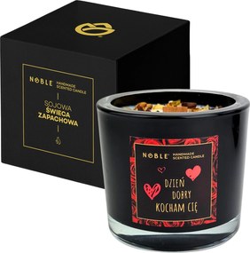 Amber Szója illatgyertya Borostyán Jó reggelt Szeretlek Noble