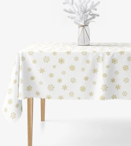 Goldea teflonbevonatú asztalterítő - arany hópelyhek 120 x 180 cm