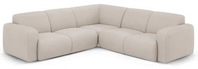 Bézs sarokkanapé (variálható-L alakú) Molino – Micadoni Home