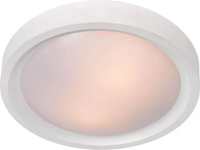 LUCIDE 08109-02-31 LEX Kerek Mennyezeti Lámpa Fehér E27 IP20