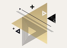 Kép - Geometriai formák N⁰4 (70x50 cm)