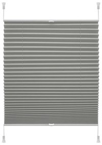 Antracitszürke roló 80x150 cm Plisé Verona Termo – Gardinia