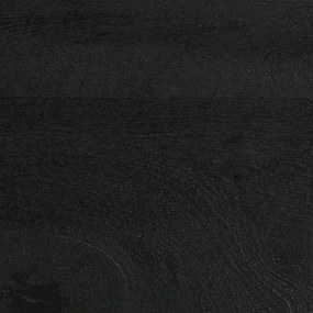 fekete szerelt fa TV-szekrény 100 x 33 x 46 cm