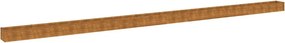 vidaXL corten acél kerti magaságyás 1152x50x36 cm