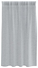 Függönyök függönyökkel 2 pcs Sötétszürke 140x140cm Poliészter
