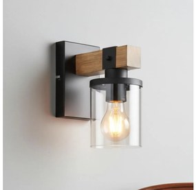 Brilagi - VISTA fali lámpa 1xE27/60W/230V tölgy