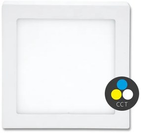 Ecolite LED-CSQ-CCT/12W/BI - RAFA LED mennyezeti lámpa 12W, fehér