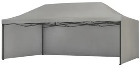 Összecsukható sátor 3x4,5 Szürke HQ