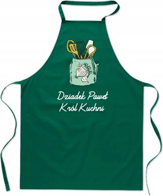 Konyhai kötény nagypapának Nagypapa (Név) Király Konyha Ajándék