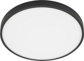 ITALUX PLF-75689-BK-3K RIBERIO Kerek Mennyezeti Lámpa Fehér, Fekete LED IP20