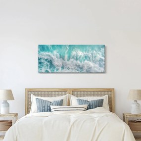 Kép - Kilátás az óceán hullámaira (120x50 cm)
