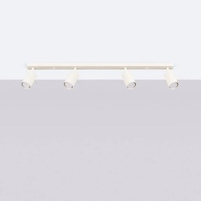 Krémszínű spotlámpa 6x81 cm Etna – Sollux