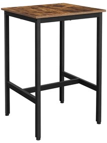 Bárasztal - Vasagle Loft - 60 x 60 cm