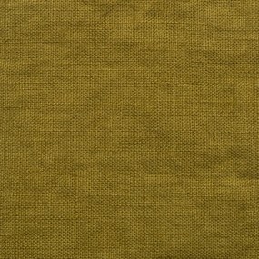 Okkersárgás-zöld len függöny 140x330 cm Moss Green – Linen Tales