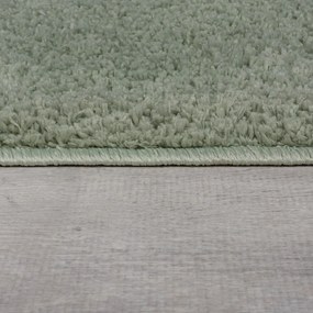 Zöld mosható szőnyeg újrahasznosított szálakból 160x230 cm Fluffy – Flair Rugs